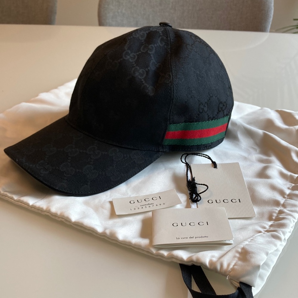 Gucci cap in Medium black